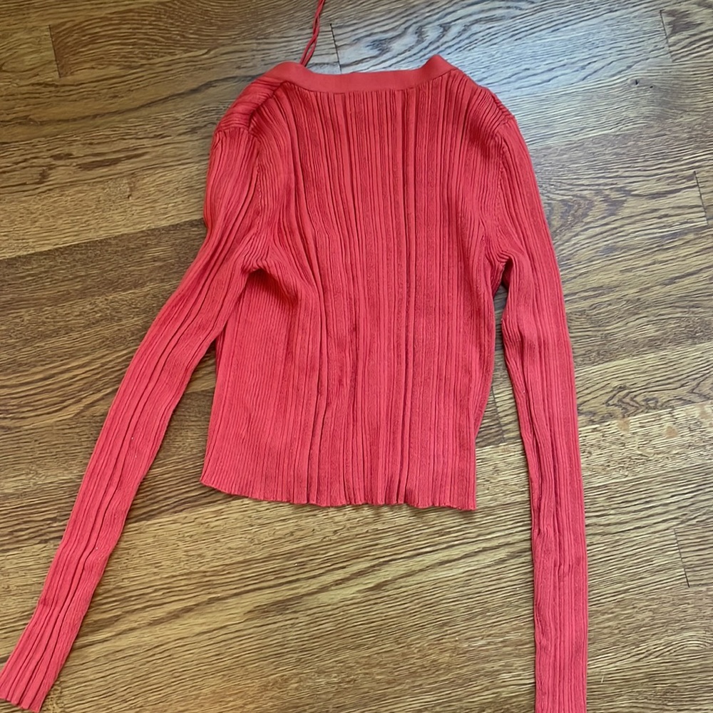 NWOT Glassons Button Front Ribbed Cardi - Picture 4 of 4